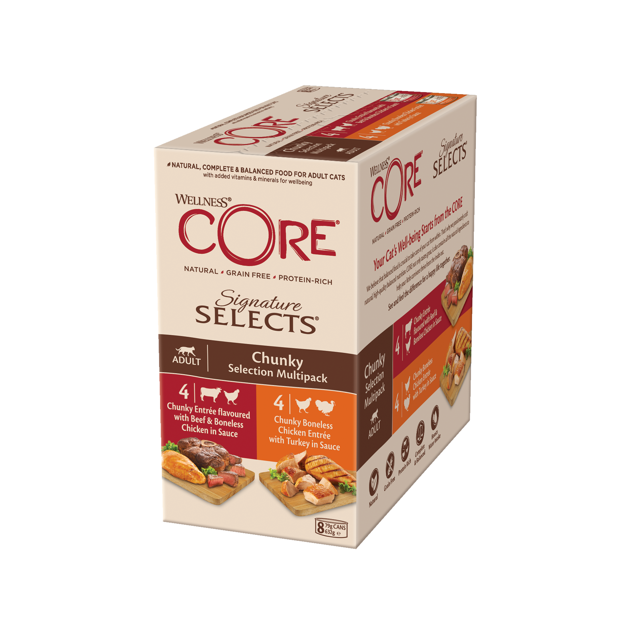 Wellness CORE Signature Selects Chunky Selection Multipack 8 x 79g