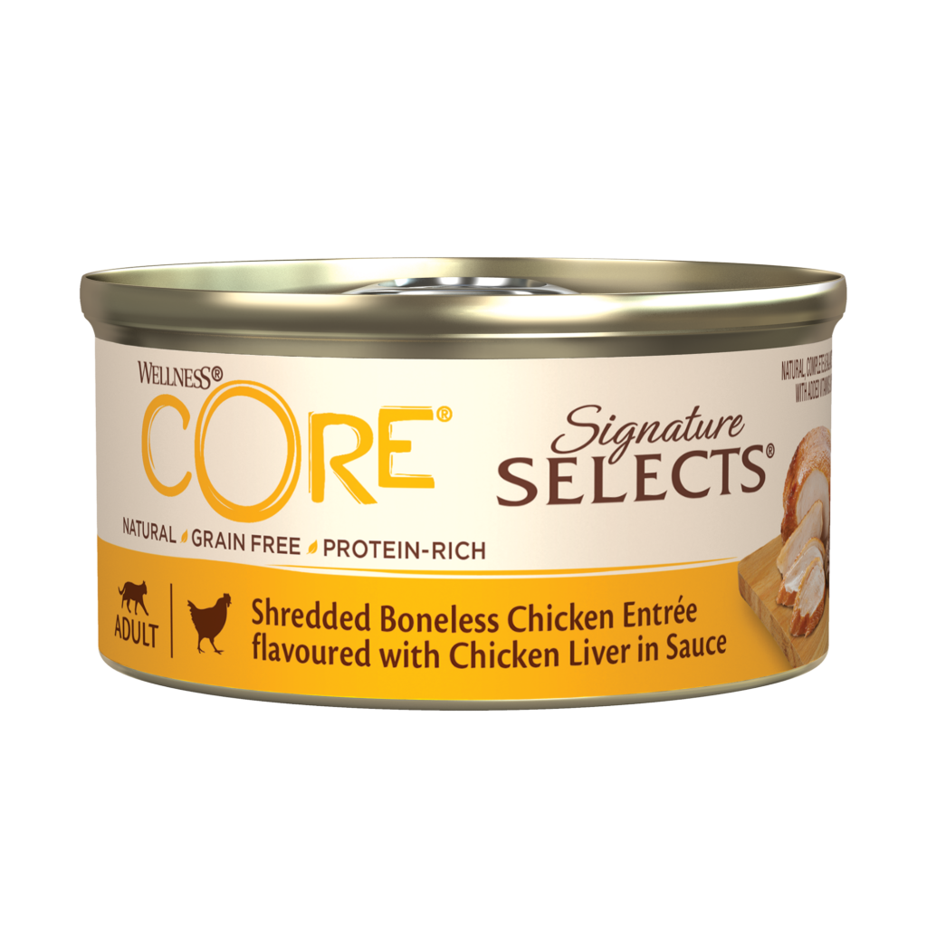 Wellness CORE Signature Selects Shredded Boneless Chicken Entree