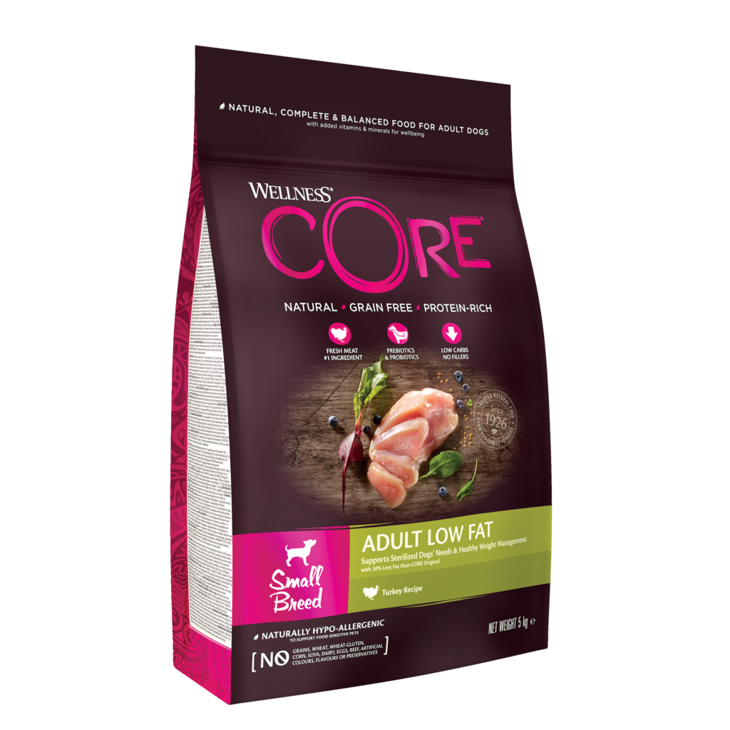 Wellness Core Small Breed Adult Low Fat Turkey 5 Kg Wellness Core 1598