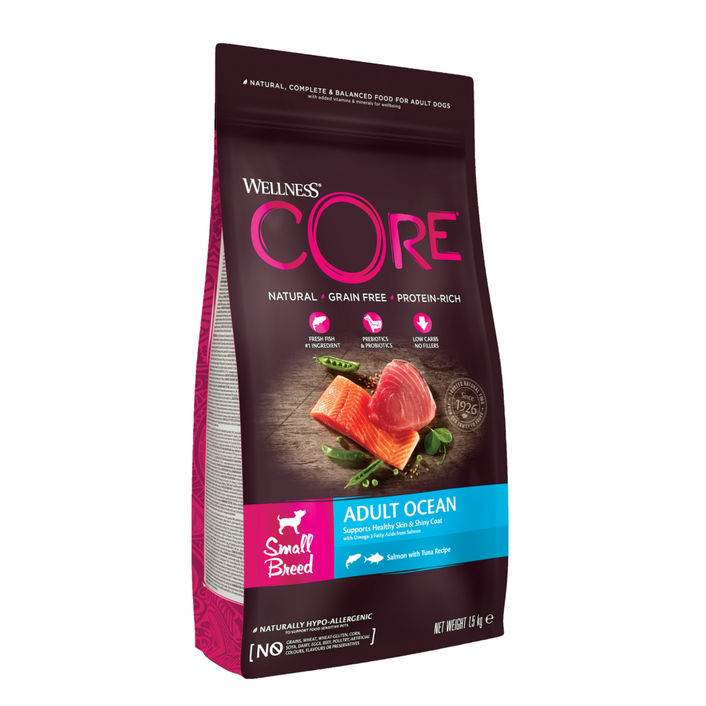Wellness CORE Small Breed Adult Ocean , Salmon with Tuna 1,5 KG